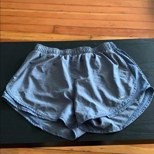 Nike pro tempo heathered blue shorts xl